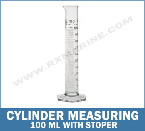 Cylinder Measuring 100 ML with Stopper
